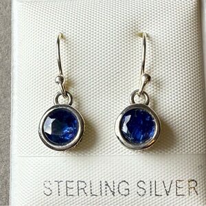 Sterling Silver Blue Earrings